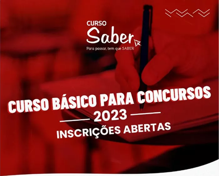 Logo Curso Saber oferece desconto de 25% para filiados